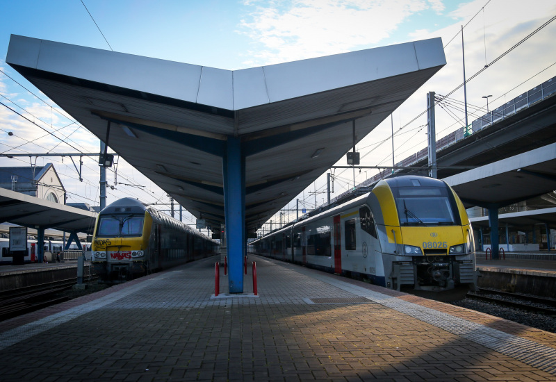 La circulation des trains interrompue entre Charleroi et Tamines