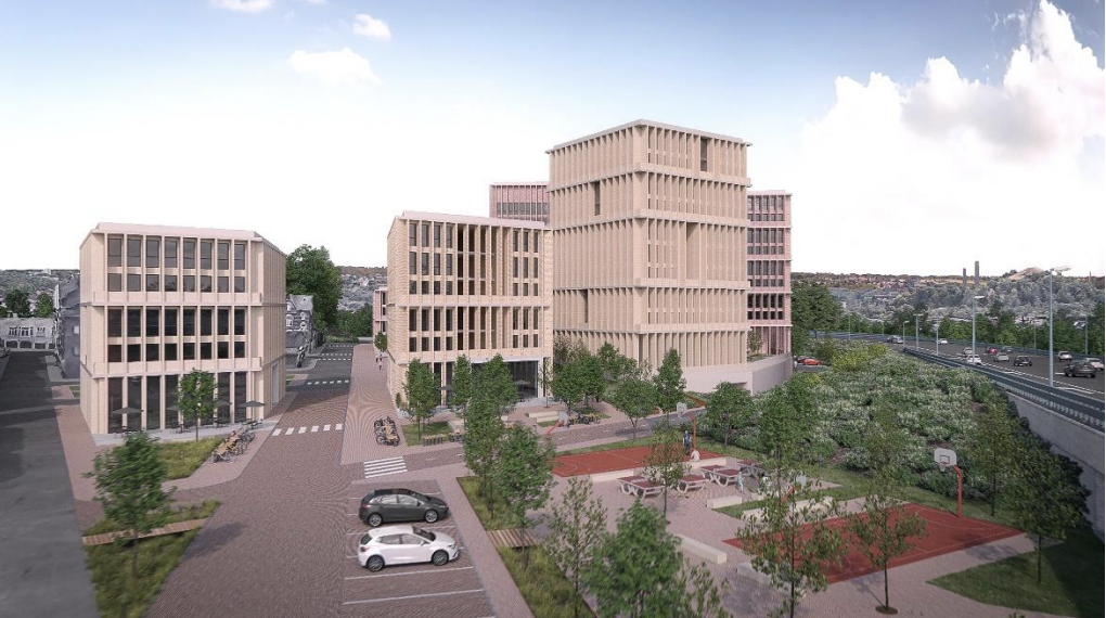 Charleroi: 3000 m² de bureaux cherchent partenaires au 5ème Elémént
