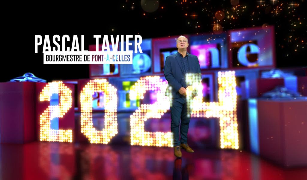 VOEUX 2024 : Pascal TAVIER (Bourgmestre de Pont-à-Celles)