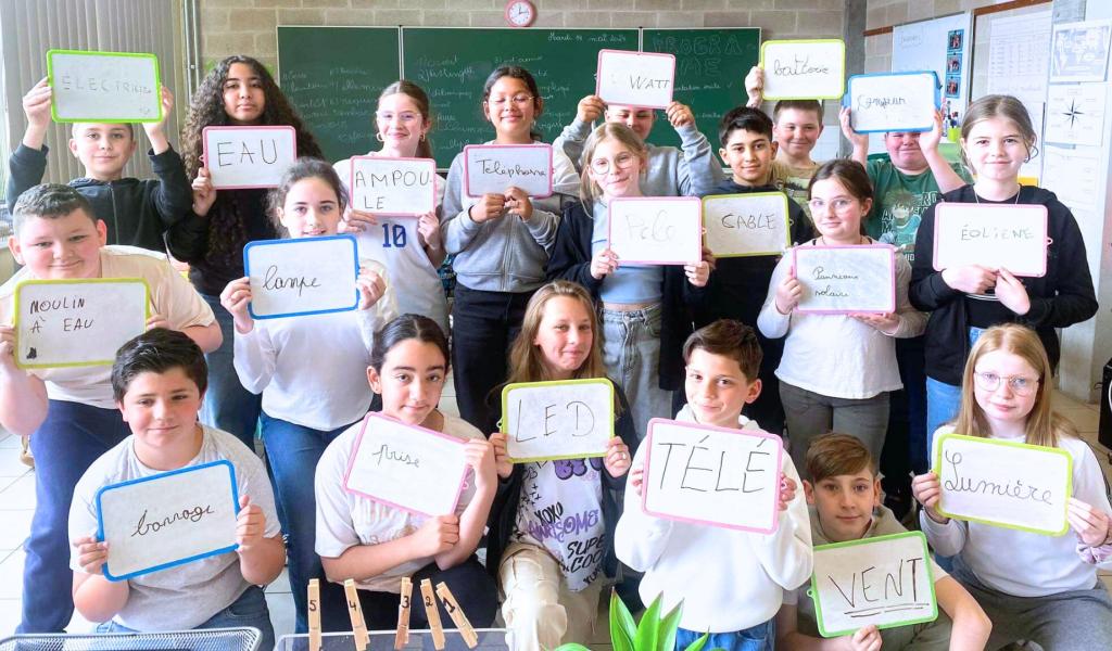 Pont-de-Loup: Une classe remporte un prix dans le défi "Génération Zéro Watt"