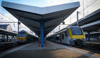 La circulation des trains interrompue entre Charleroi et Tamines