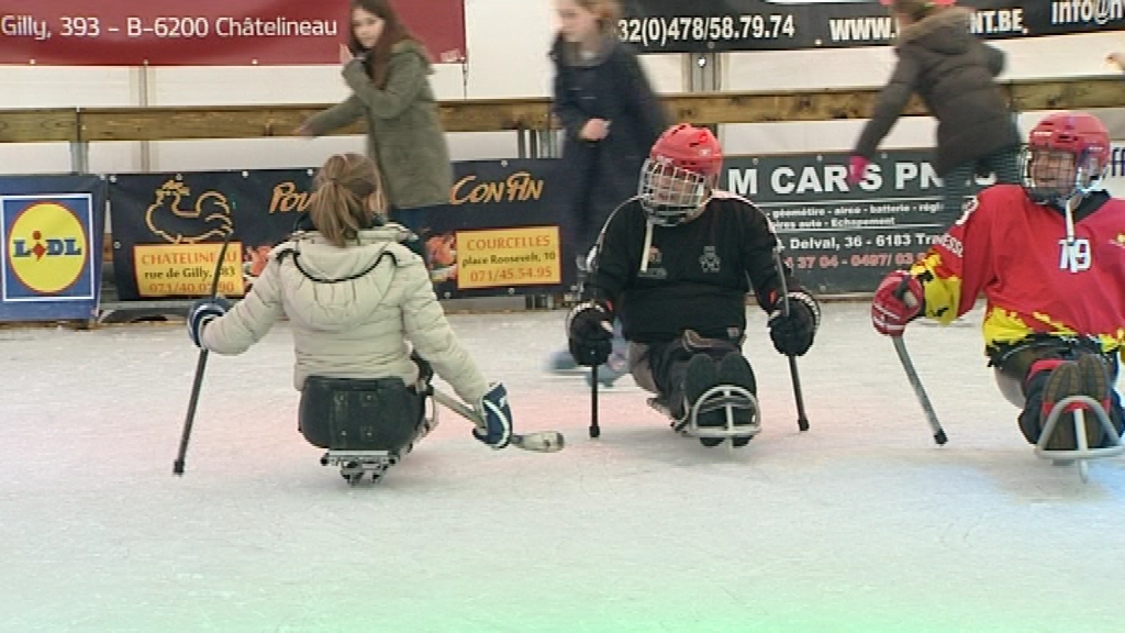 Courcelles: des hockeyeurs sur glace extraordinaires