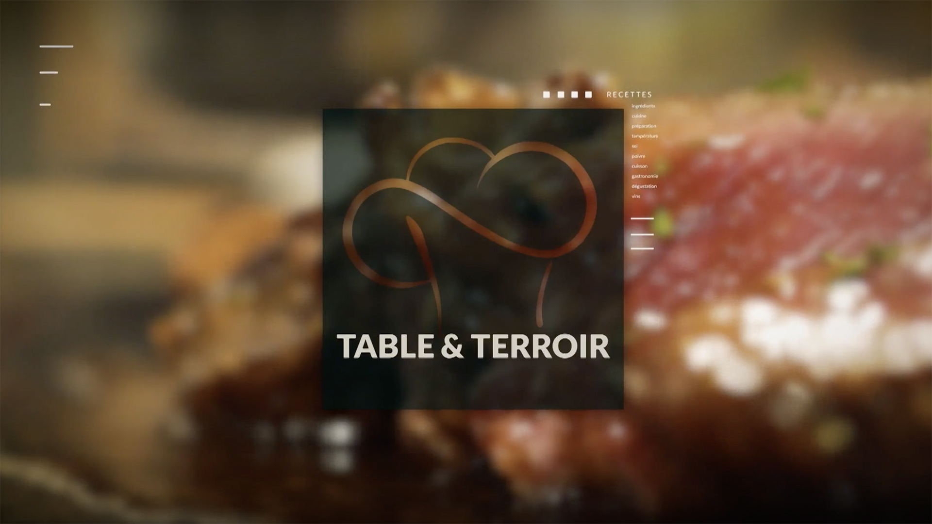 Table et Terroir - Le carré de porc à la façon Roger Blackwell