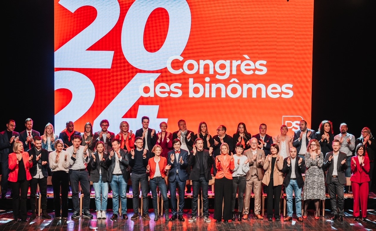 Ce dimanche, le PS a présenté ses 19 binômes têtes de liste pour les élections de 2024