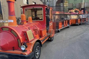 Noël en Sambre à Thuin: Le train du Père Noël dans chaque village !