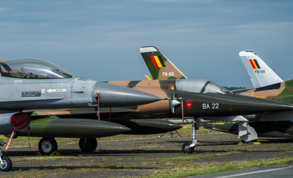 Il y a 45 ans, le premier F-16 sous les cocardes belges décollait de Charleroi