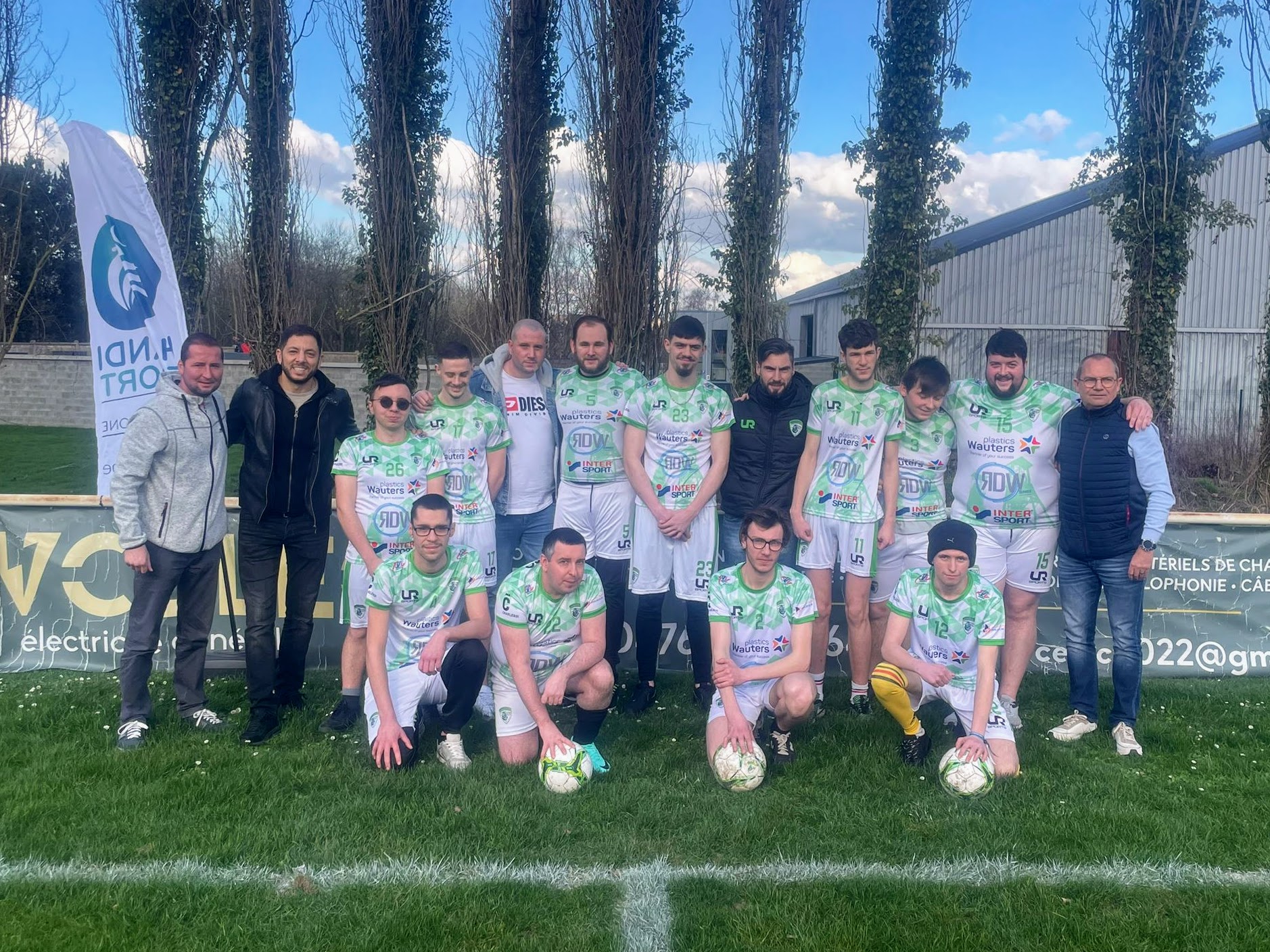Une équipe 100% handisport à Marcinelle !