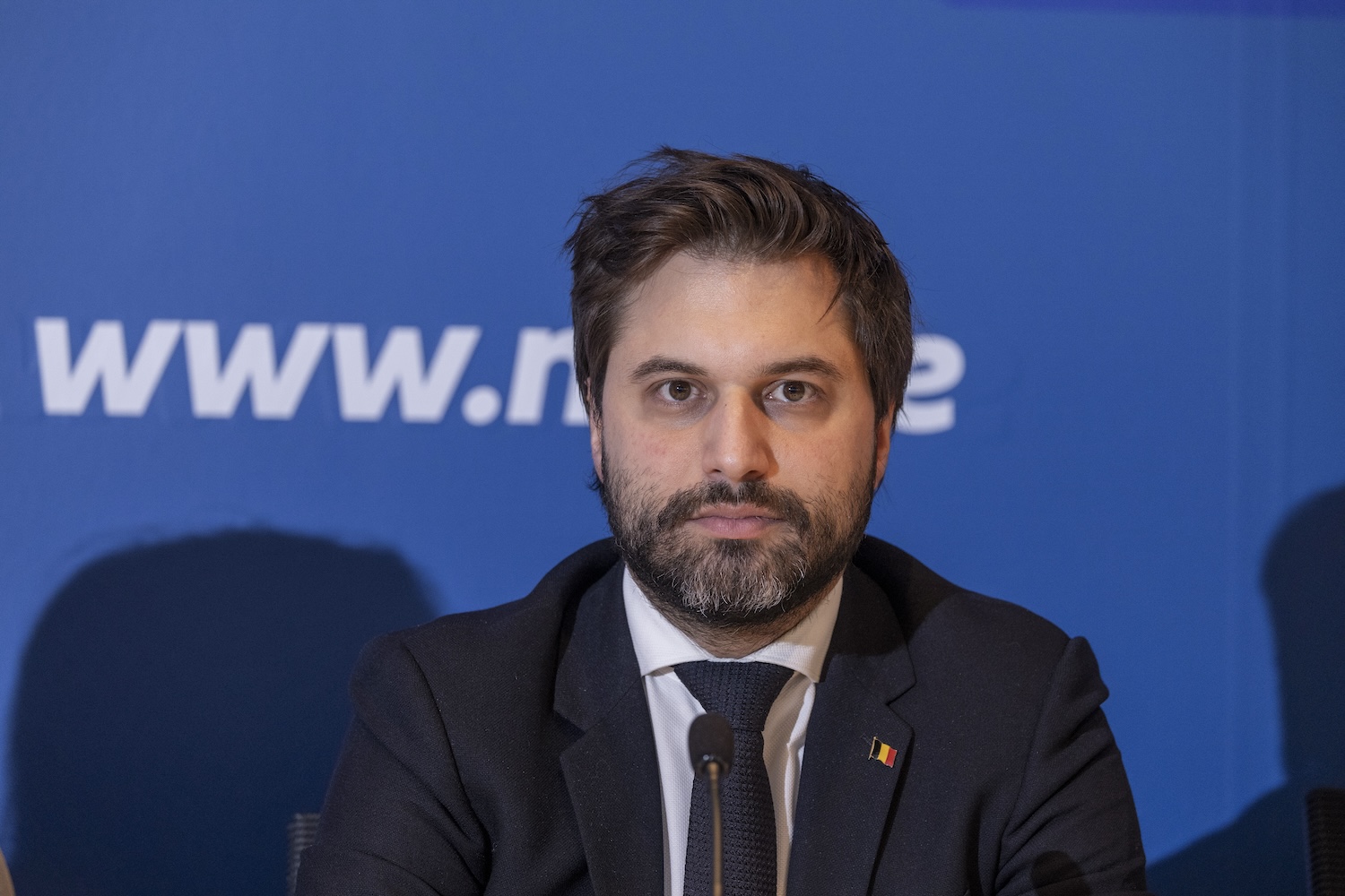 Georges-Louis Bouchez a présenté les résultats à l’issue des élections internes du MR