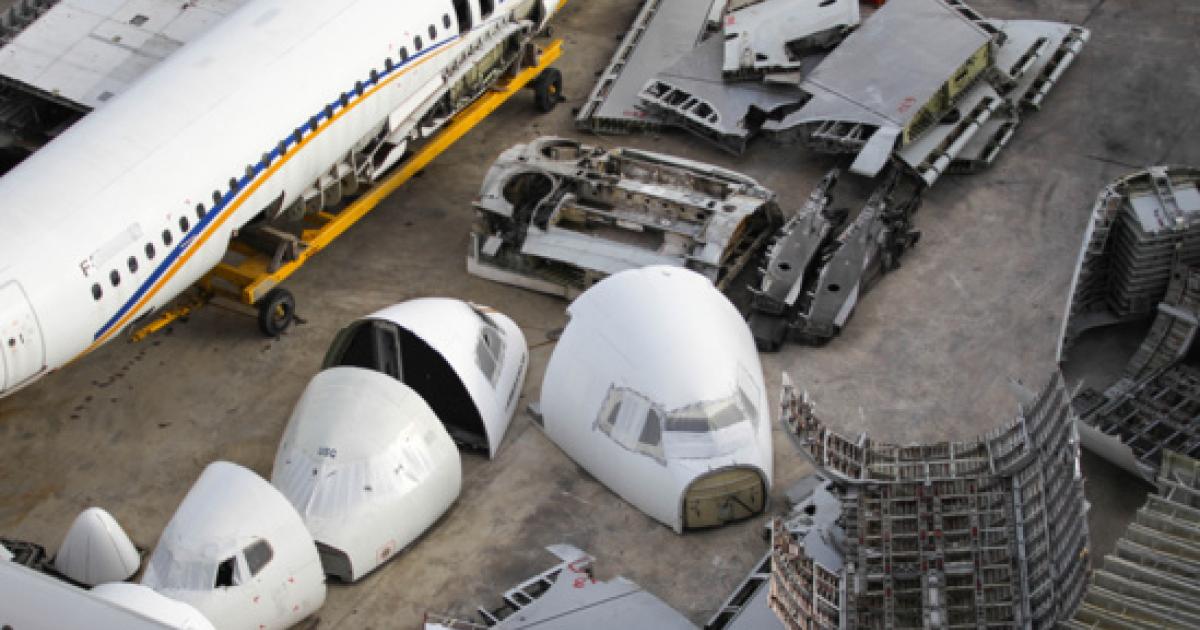 Démantèlement des avions à Charleroi: l'offre du candidat unique attendue pour début avril