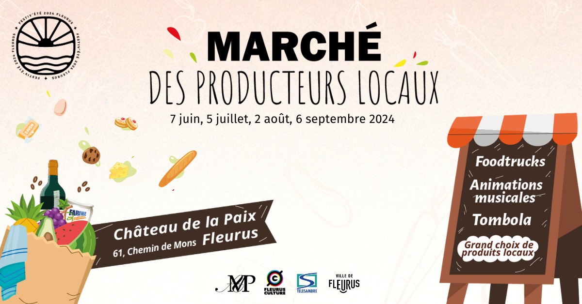 Fleurus : la marché des producteurs locaux est de retour dès le 7 juin