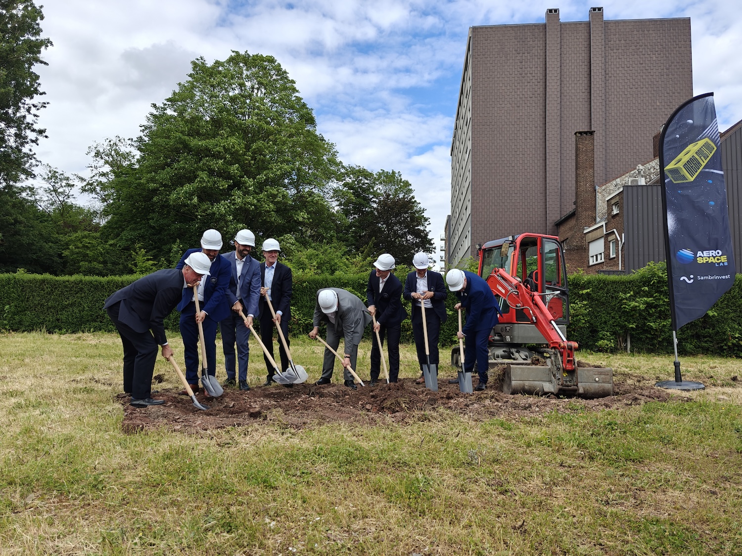 Aerospacelab lance la construction de sa mégausine de production de satellites à Charleroi