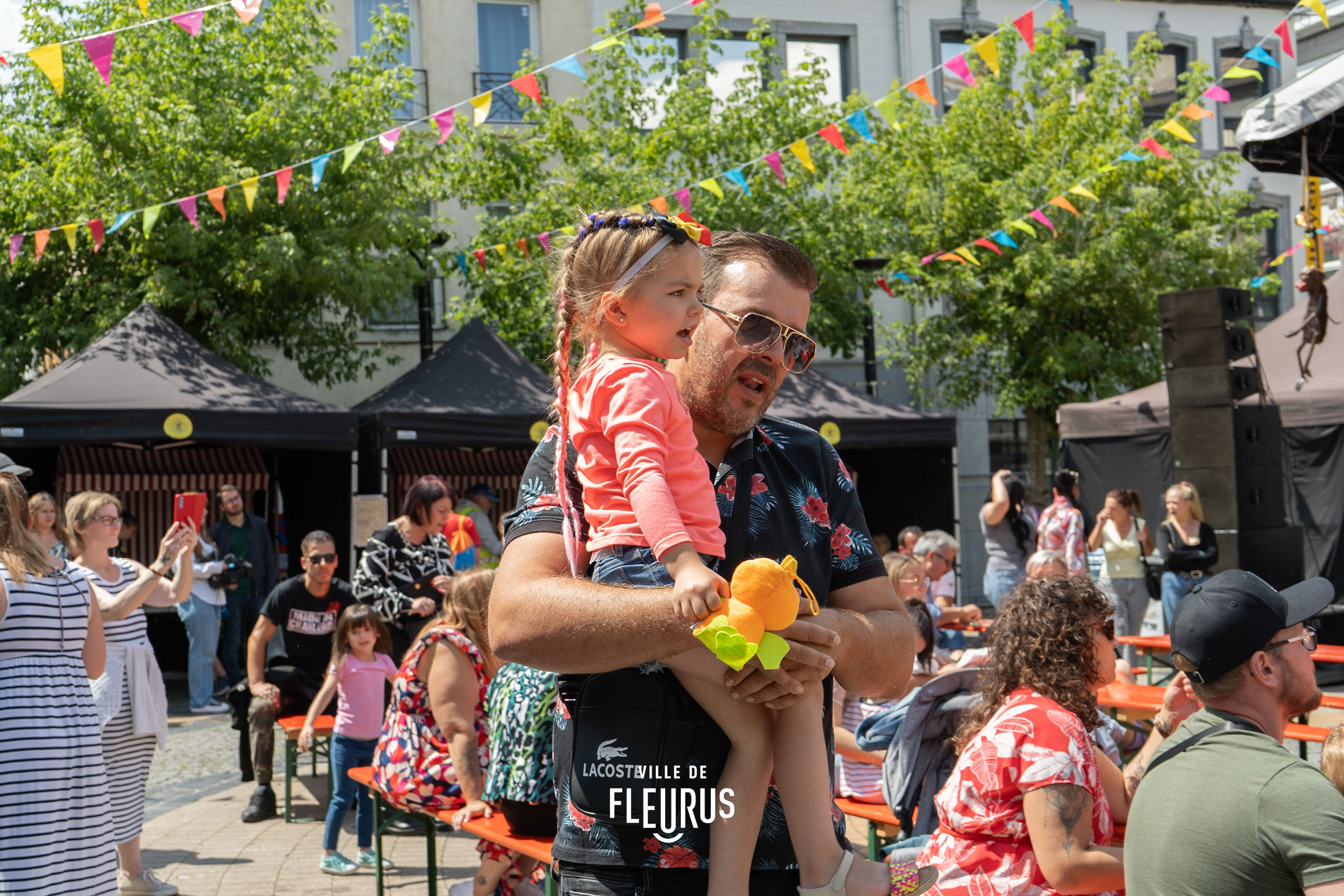 Fleurus : la ville prend des airs de vacances