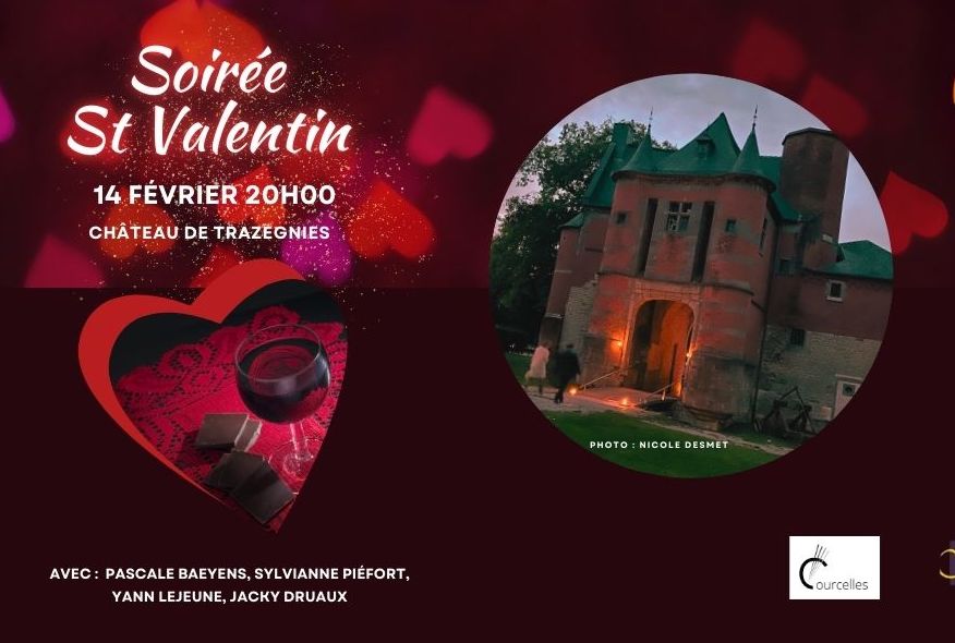 Chaud, chaud, la Saint-Valentin avec la maison du conte