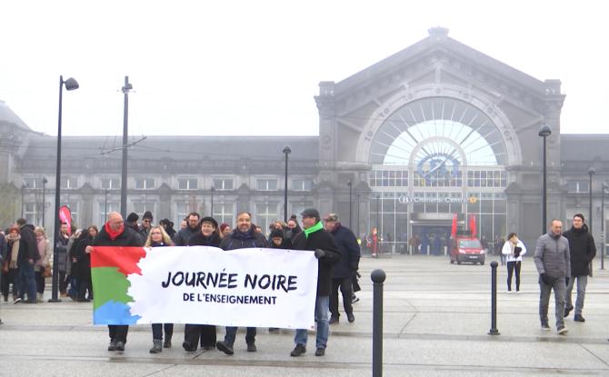 Grogne du monde enseignant: une semaine d'actions tournantes du 7 au 11 avril