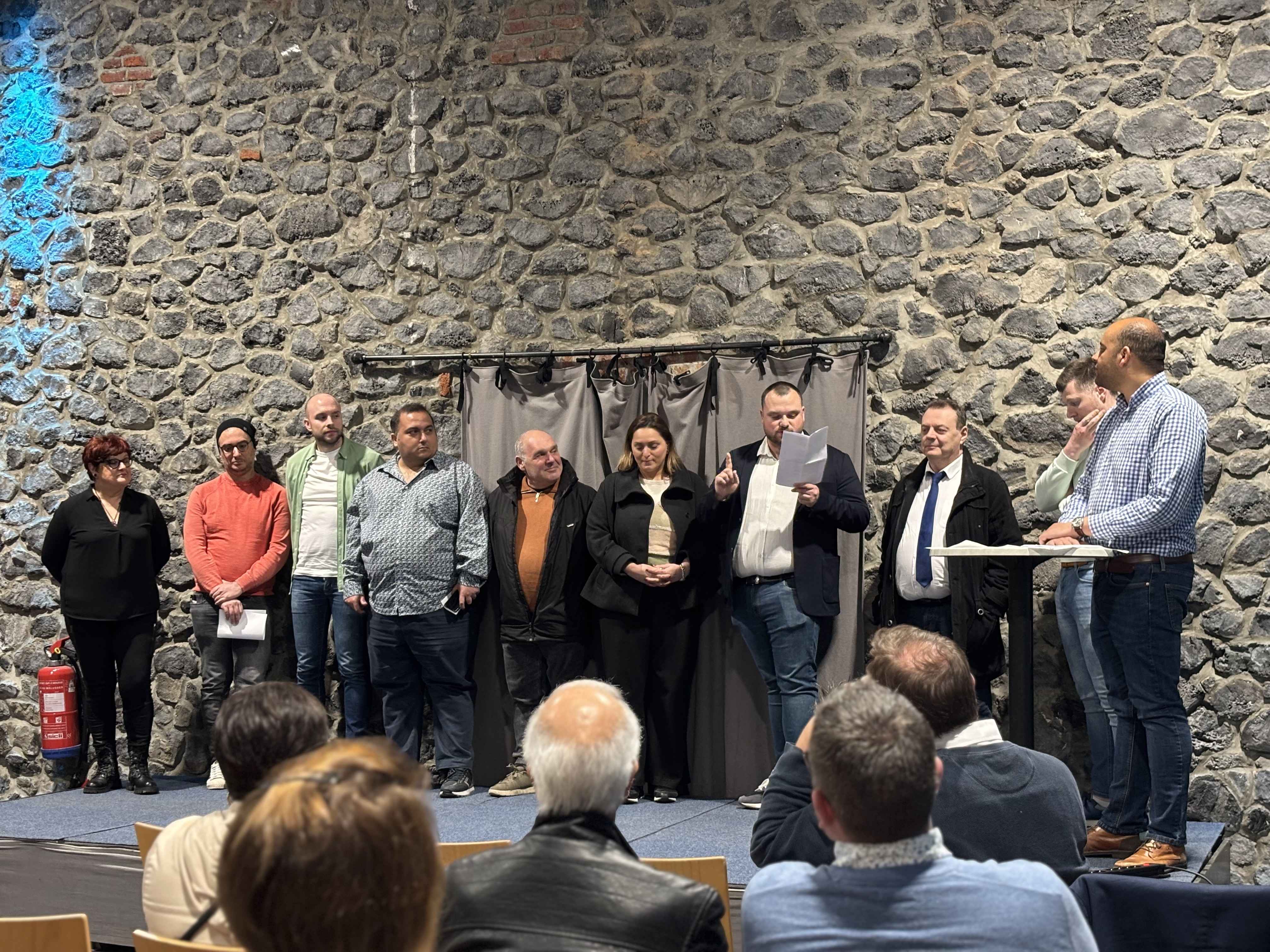 Les Engagés à Charleroi renouvellent leur équipe locale