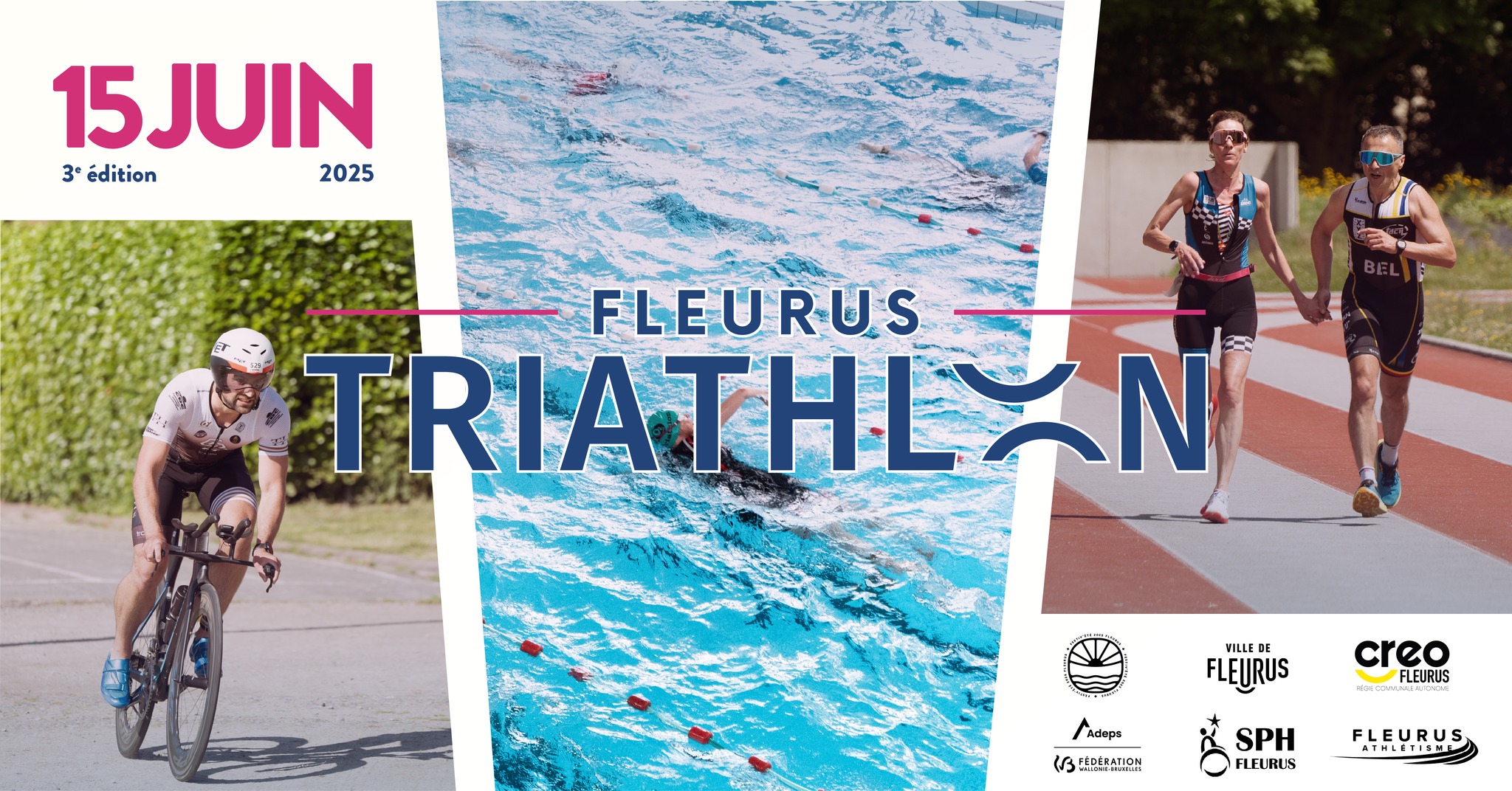 Triathlon de Fleurus: les inscriptions sont ouvertes !