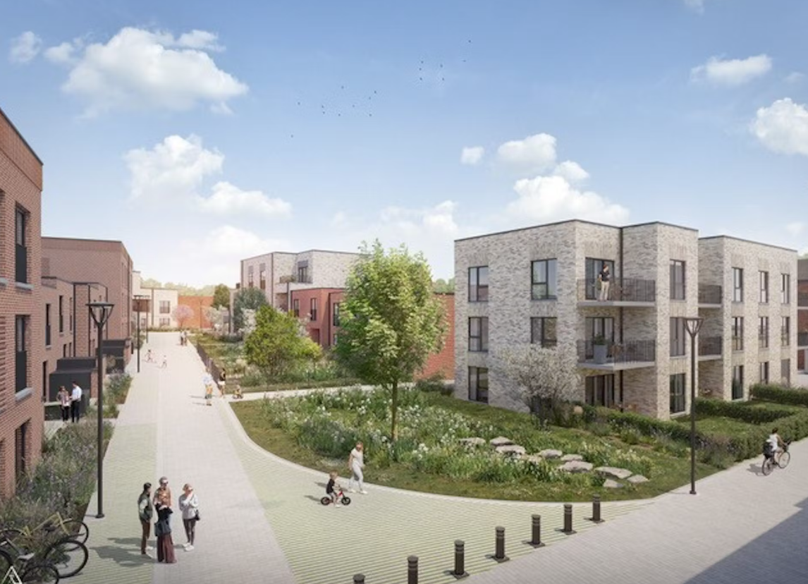 Un quartier de 74 logements approuvé sur le site de l'ancien hôpital Saint-Joseph à Gilly