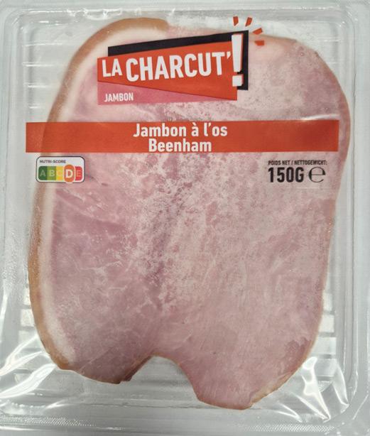 Date limite de consommation absente sur du jambon à l'os vendu chez Intermarché
