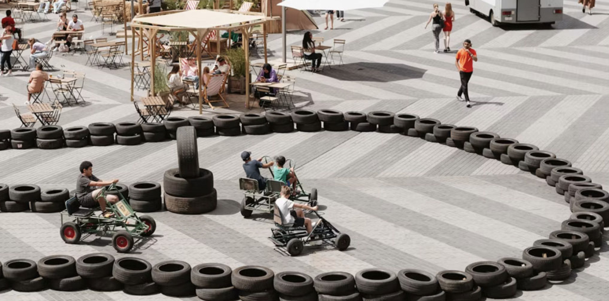 Rendez-vous sur la place verte pour une expérience immersive en Cuistax, et plus encore !