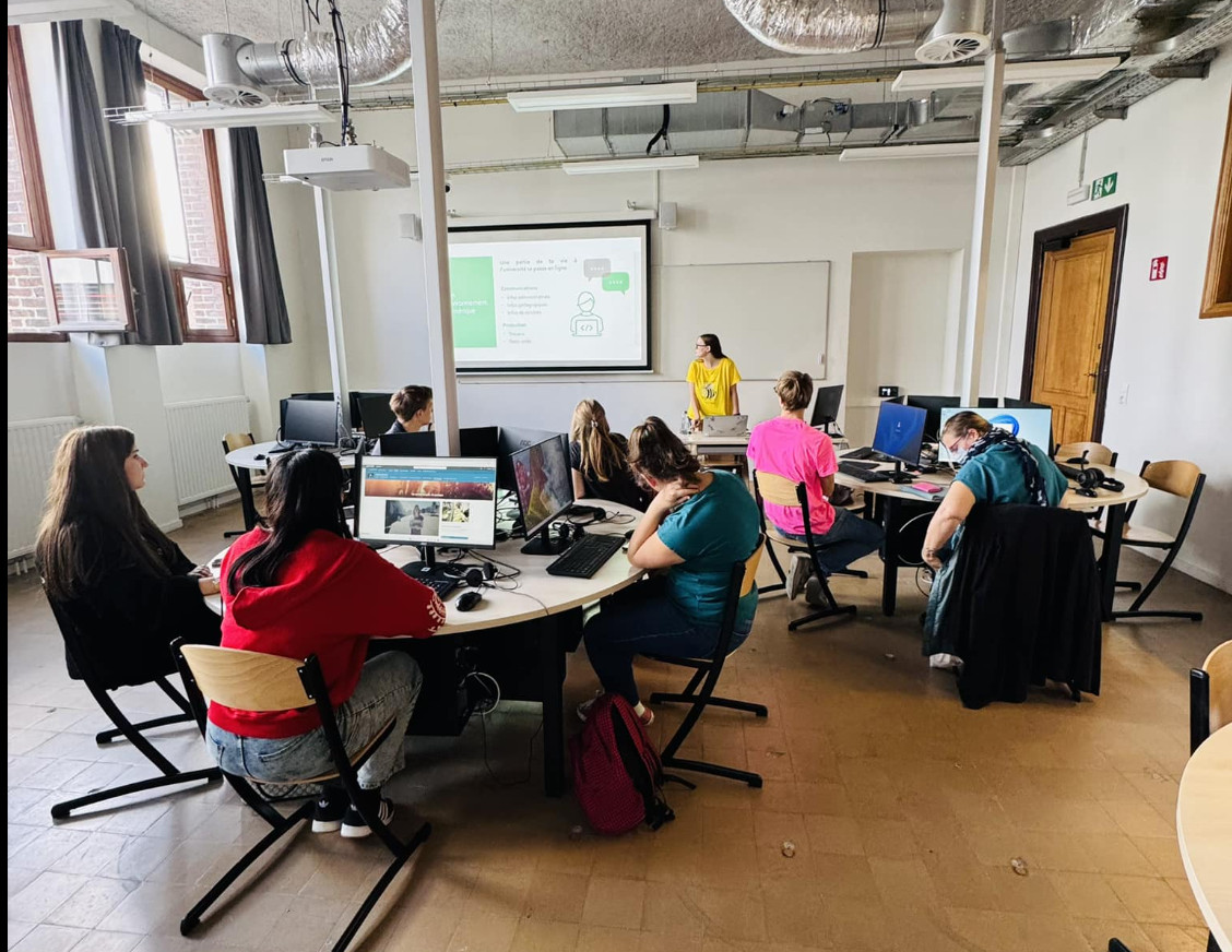 Journée des écoles sur le CampusUCharleroi le 3 décembre