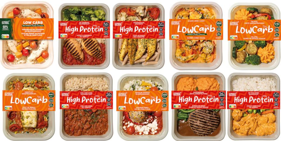 Des plats préparés de "Natural Healthy Meals" mentionnent une date de péremption erronée