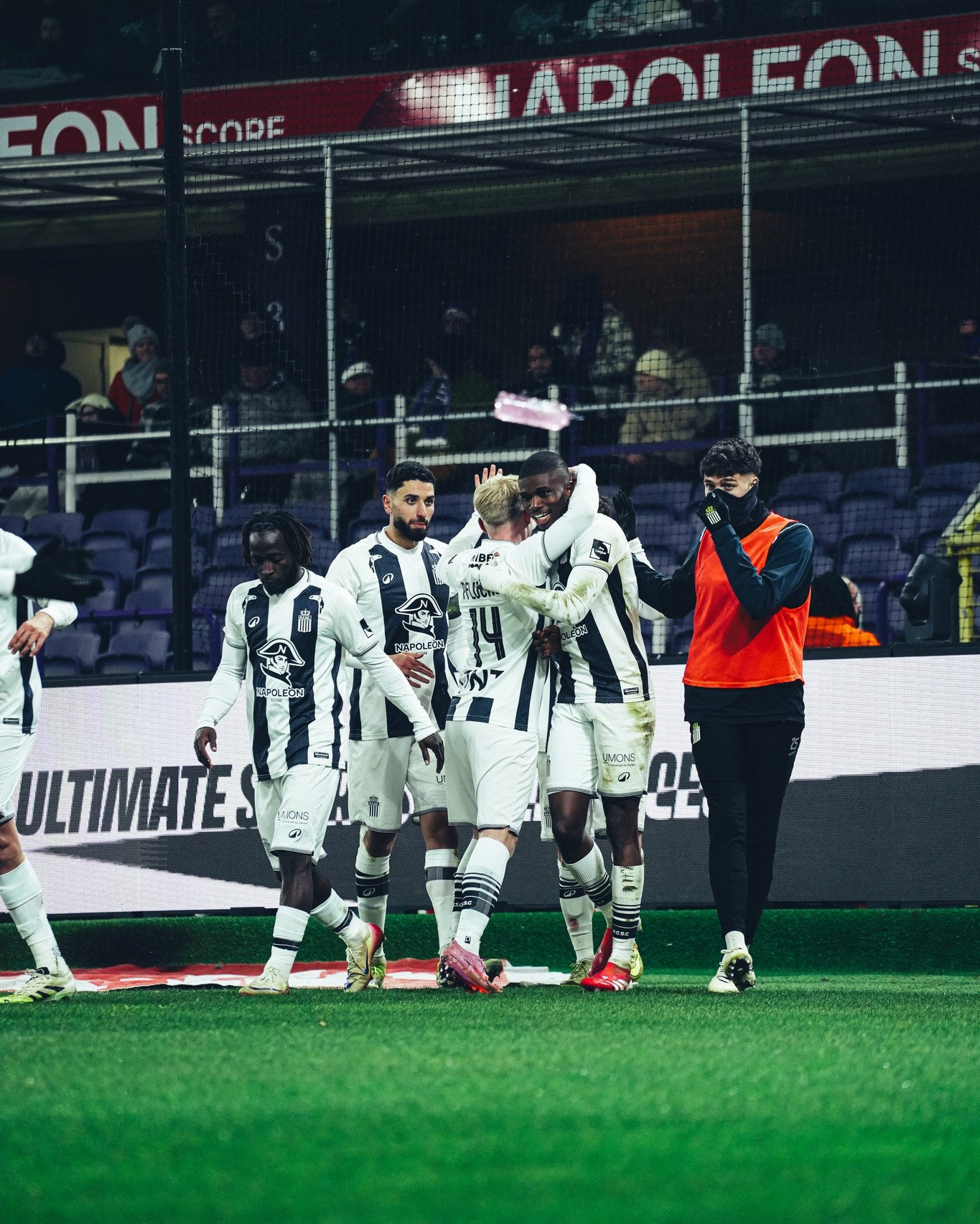 Football : victoire du Sporting de Charleroi face à Anderlecht