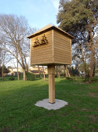 Courcelles investit dans quatre nouveaux pigeonniers