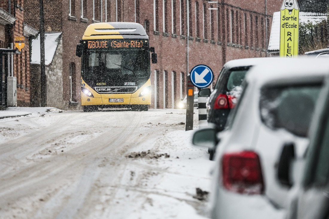 Intempéries : Le réseau TEC encore partiellement perturbé dans toutes les provinces wallonnes
