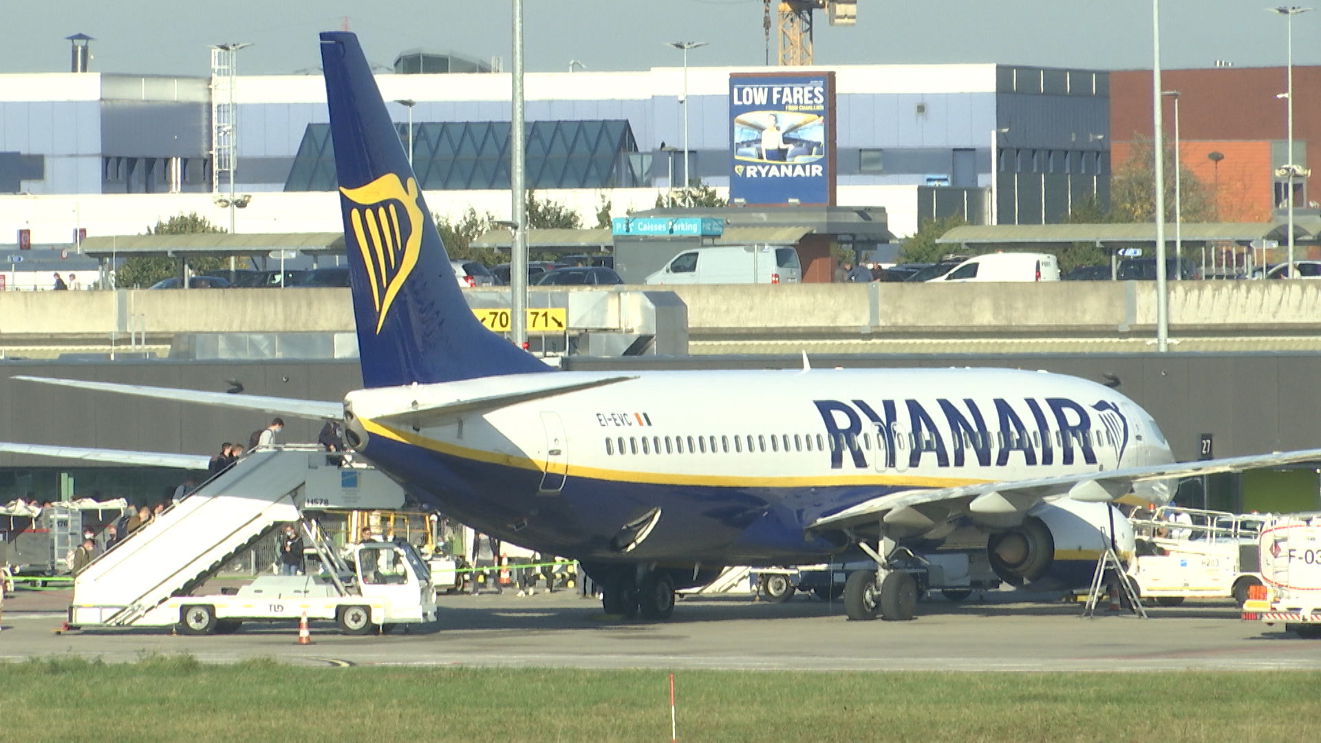 Ryanair va supprimer 1,1 million de sièges aux aéroports de Charleroi et de Zaventem