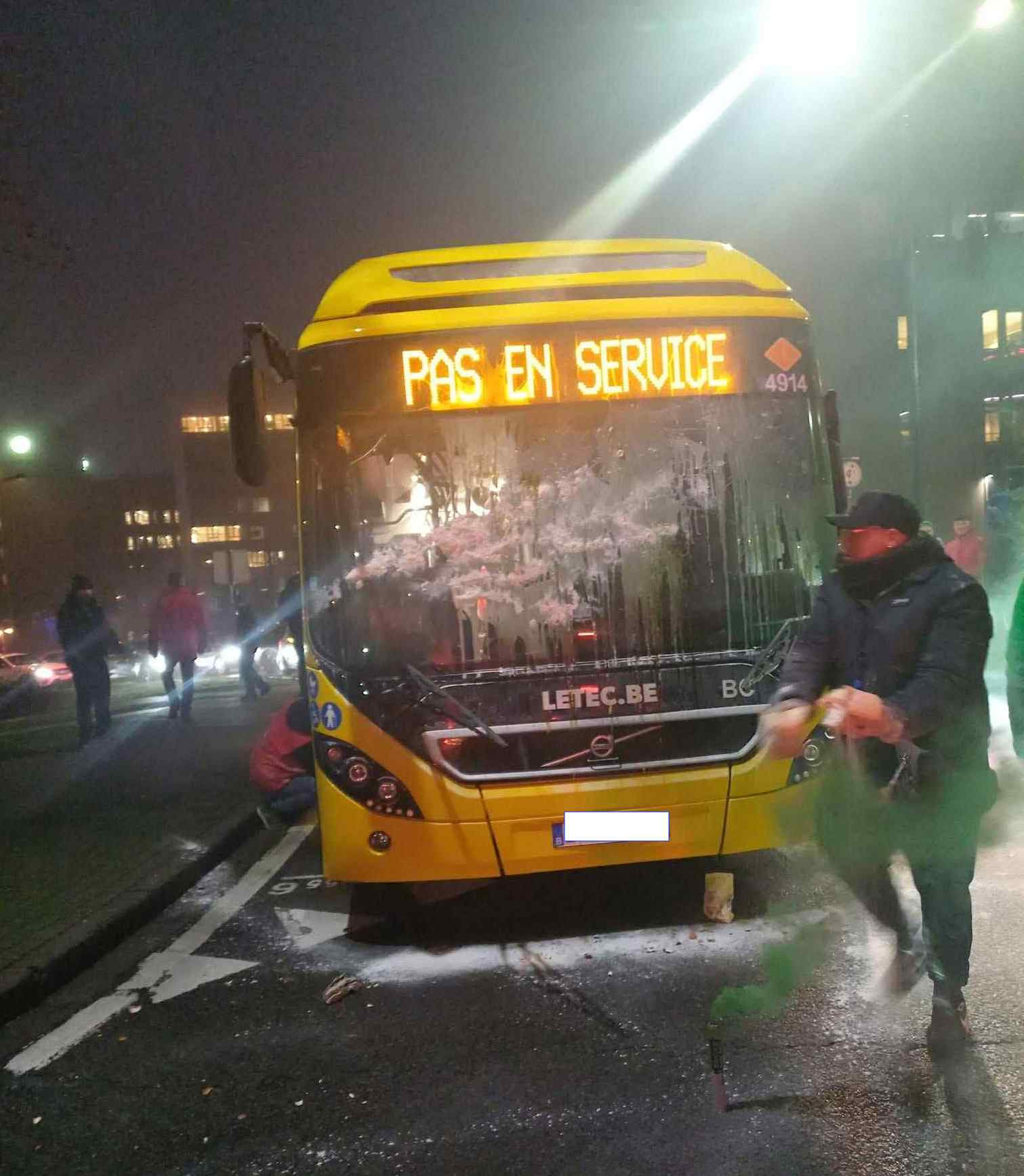 Grève TEC : trafic toujours perturbé, action des travailleurs à Namur