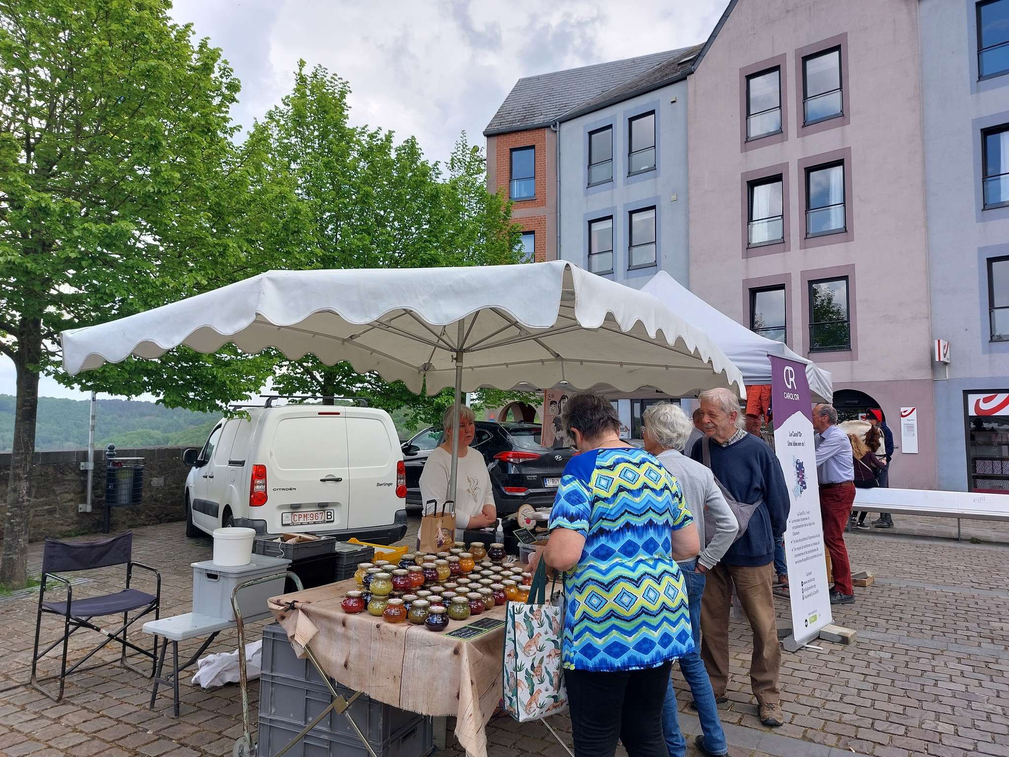 Rejoignez le marché des producteurs et artisans de Thuin pour ses 10 ans