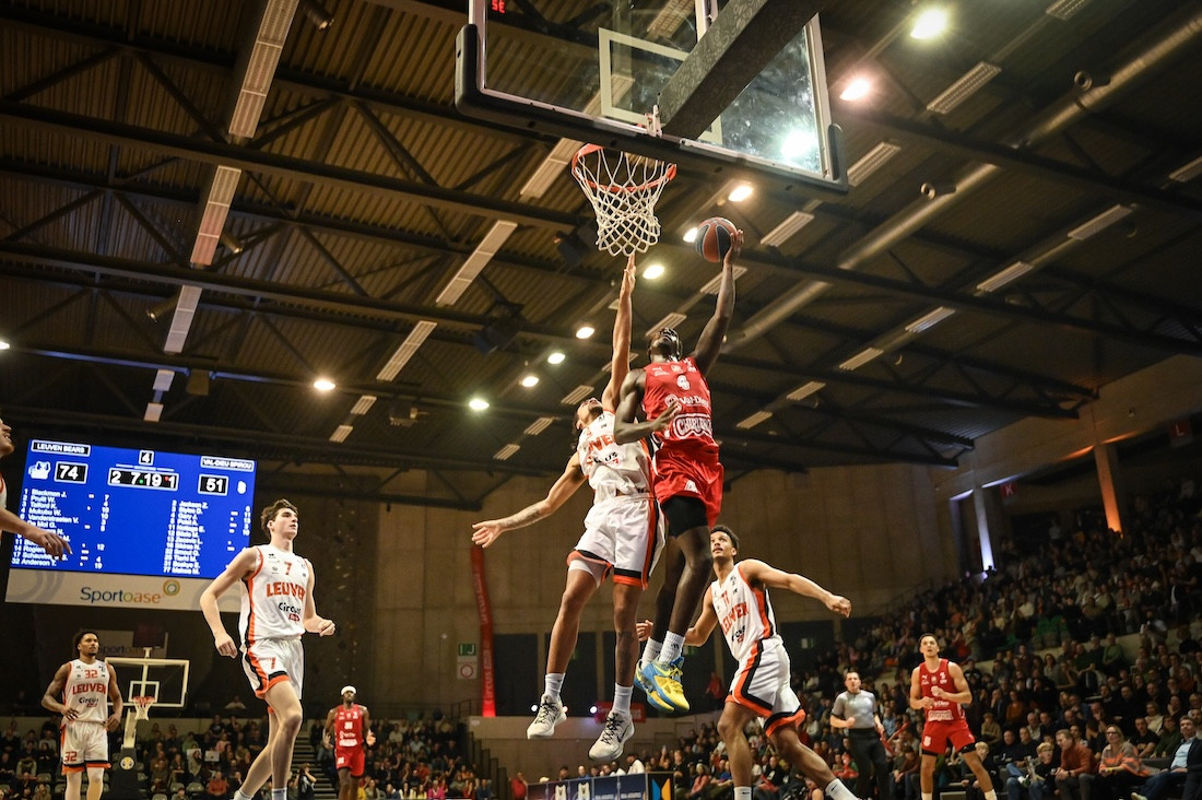 Coupe de Belgique de Basket : Charleroi se fait dominer par Louvain et s'arrête en demi