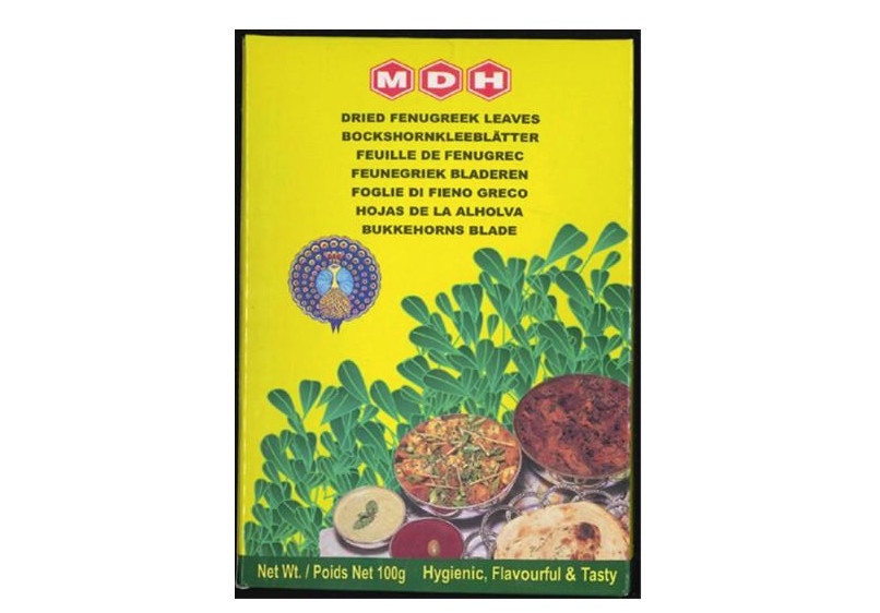 L'Afsca rappelle des feuilles de fenugrec de la marque MDH