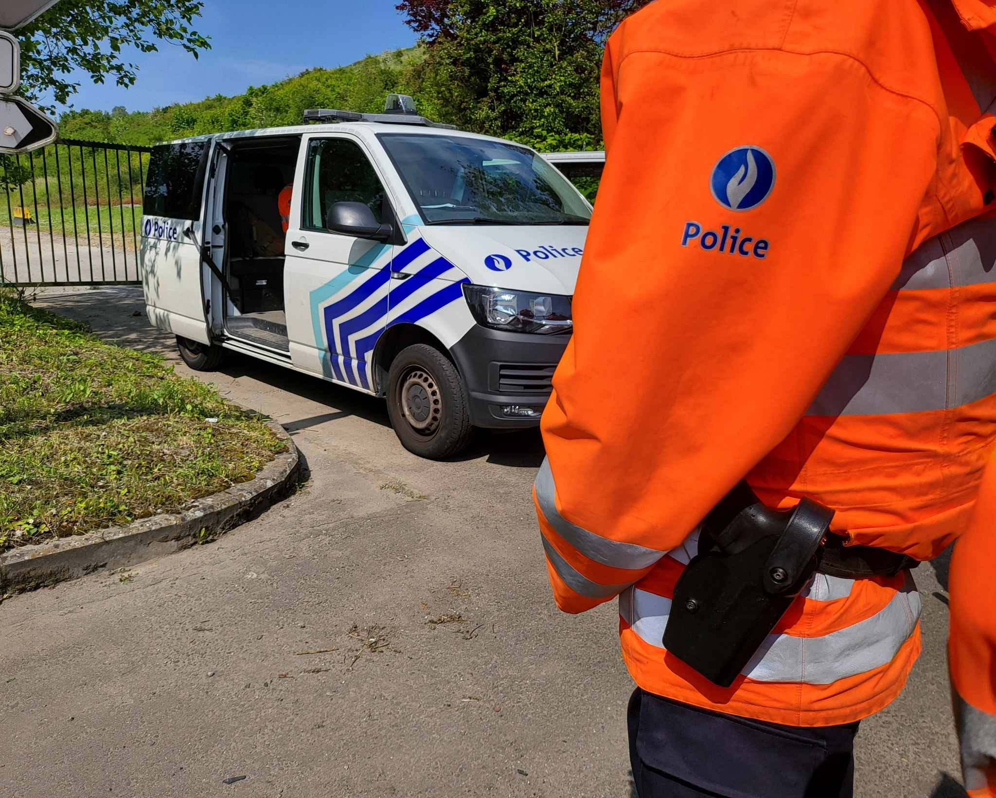 Présence policière renforcée aux abords des écoles à Châtelet