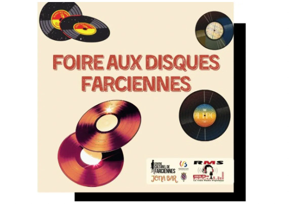 Une première Foire aux Disques à Farciennes fin avril