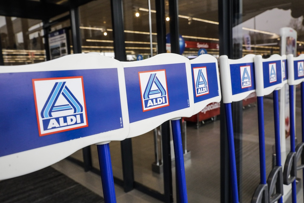 Des magasins Aldi fermés en raison d'un mouvement de grève