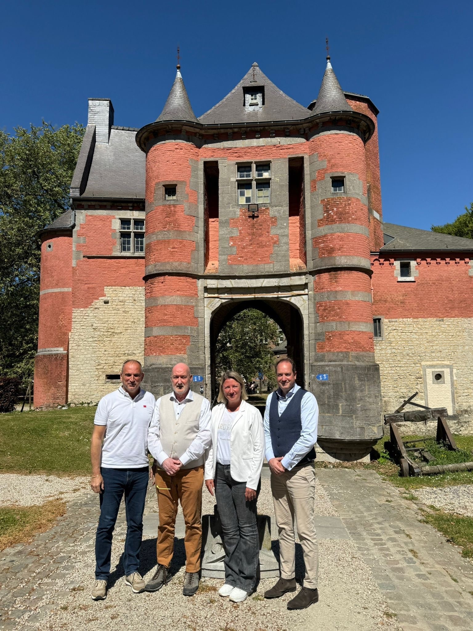 Courcelles : Le Château de Trazegnies bientôt propriété de la commune