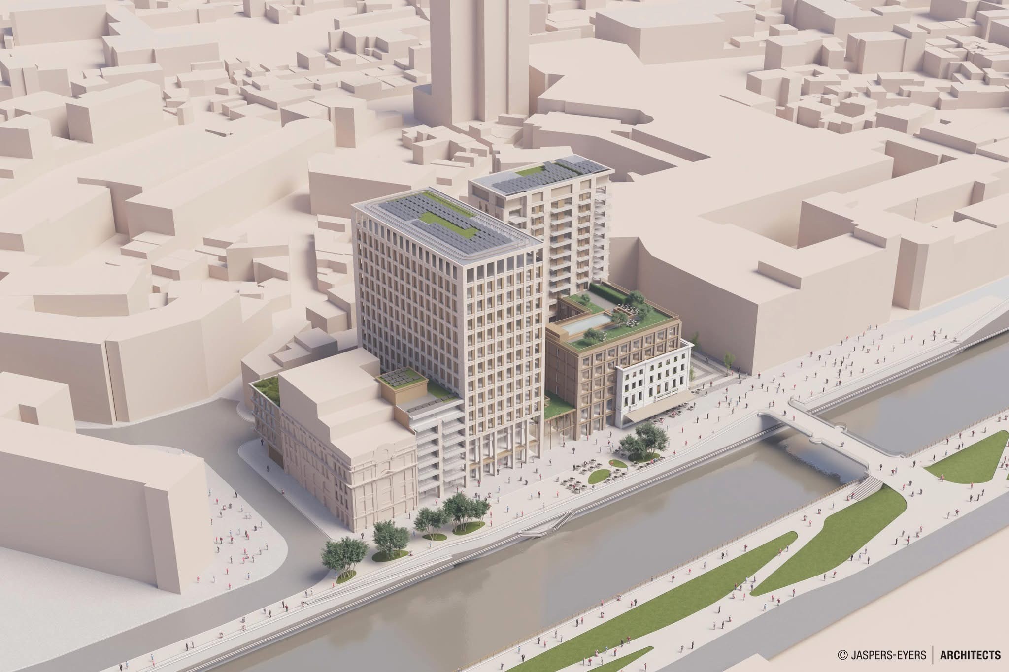 Charleroi : le vaste projet de l’îlot Verlaine franchit une étape décisive