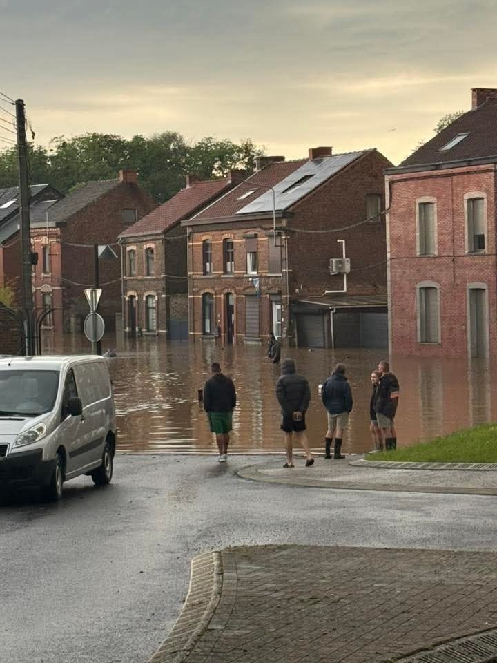 Des pluies historiques s'abattent sur la région de Charleroi : Aiseau-Presles, Châtelet et Pont-à-Celles durement touchées
