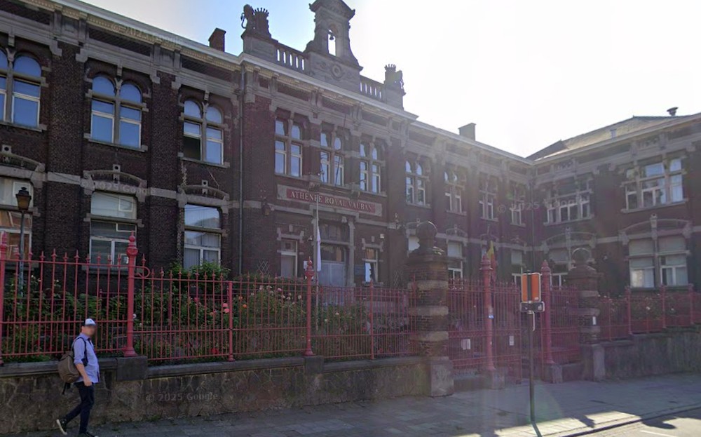 Les enseignants de l'athénée royal Vauban étaient en grève ce vendredi matin