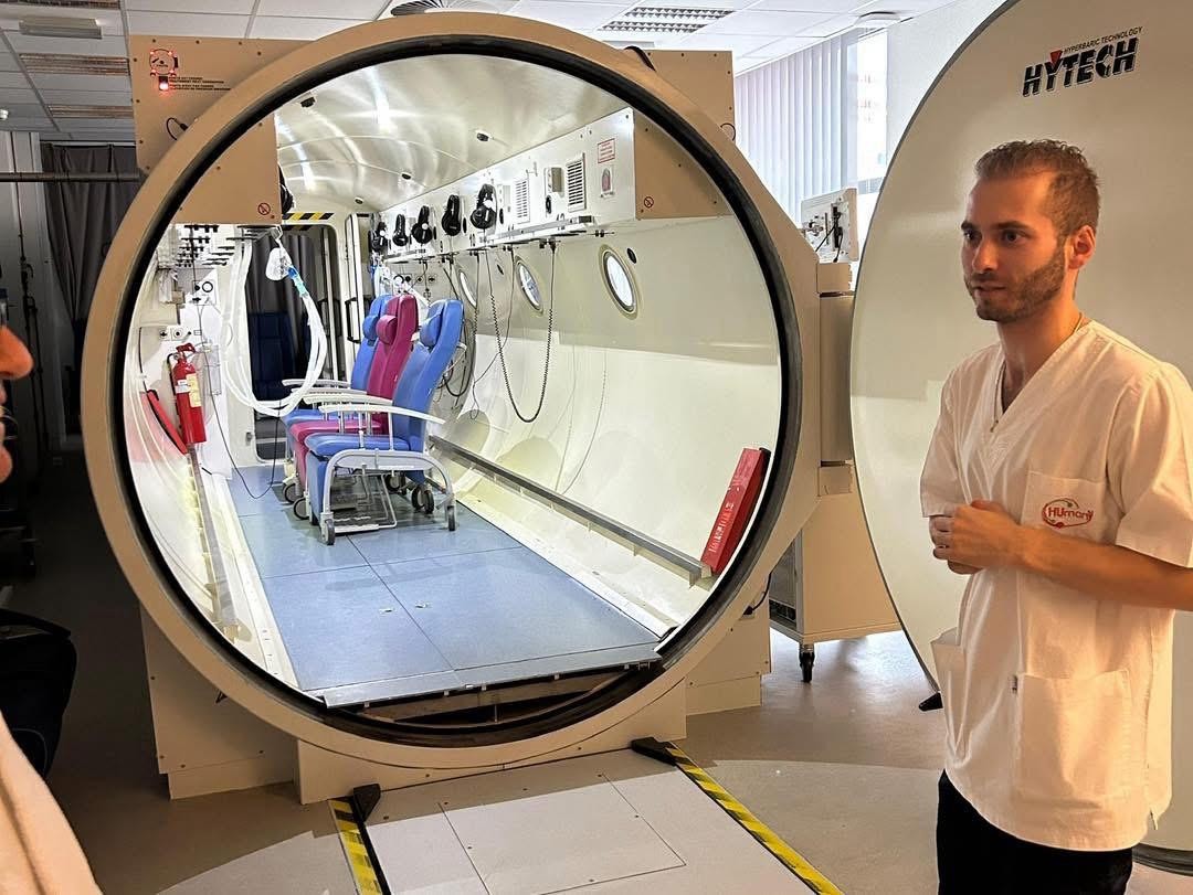 Hôpital André Vésale : Le caison hyperbare momentanément à l'arrêt