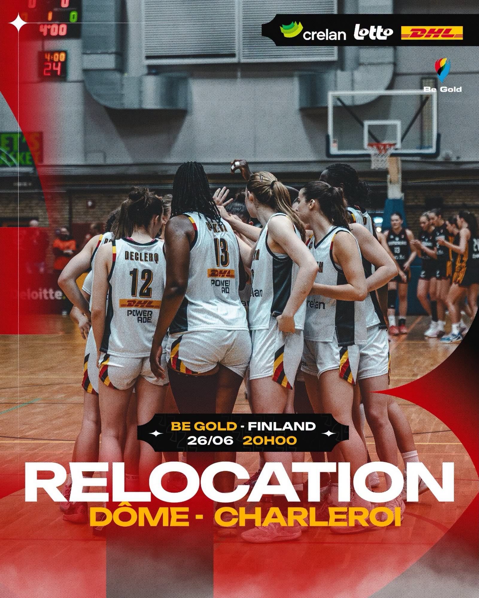Basket : l'espoir du basket féminin sera à Charleroi ce vendredi soir