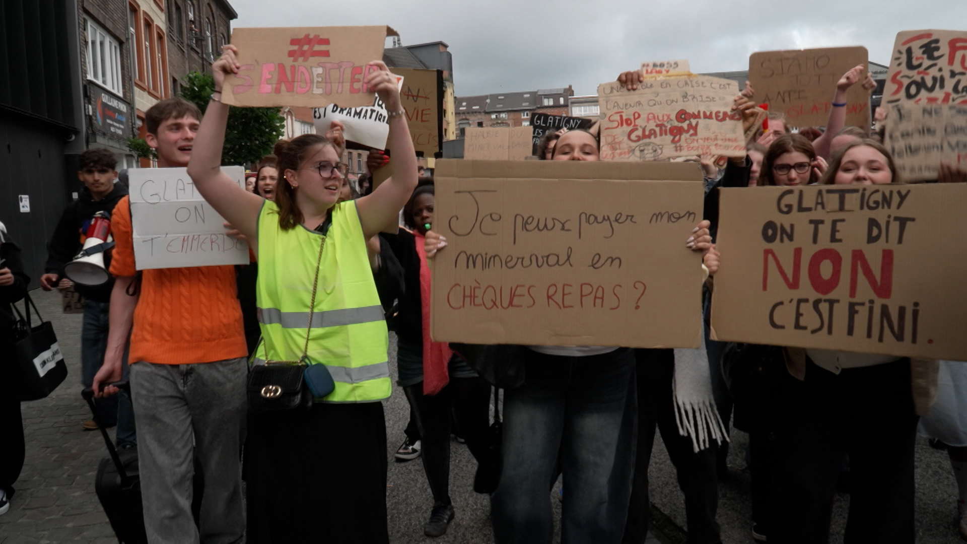 Marcinelle : Les élèves de l'Athénée Royal Jules Destrée se mobilisent
