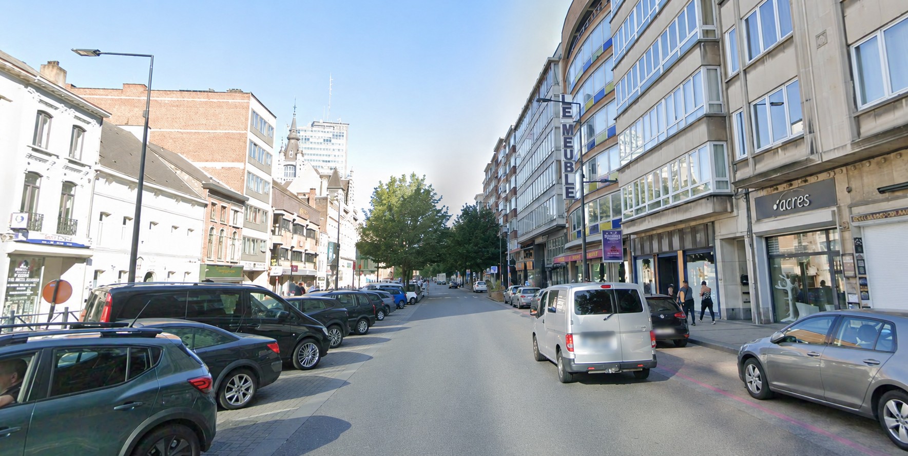 Le boulevard Tirou privé en partie d'électricité