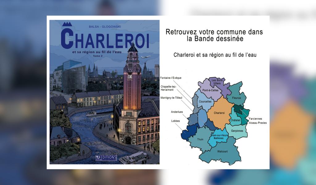 Notre histoire en BD: "Charleroi au fil de l'eau"