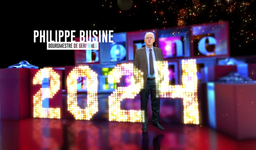VOEUX 2024 : Philippe BUSINE (Bourgmestre de Gerpinnes)