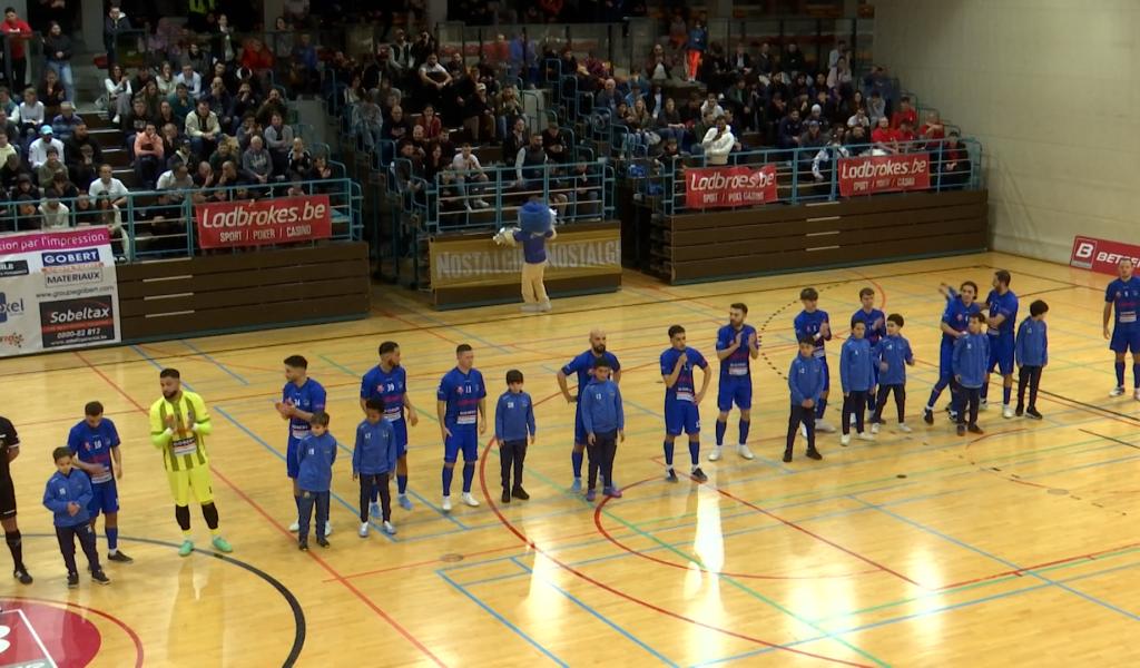 Le Futsal Team Charleroi s'incline face à Anderlecht (1-2) mais avec les honneurs d'avoir fait douter le leader