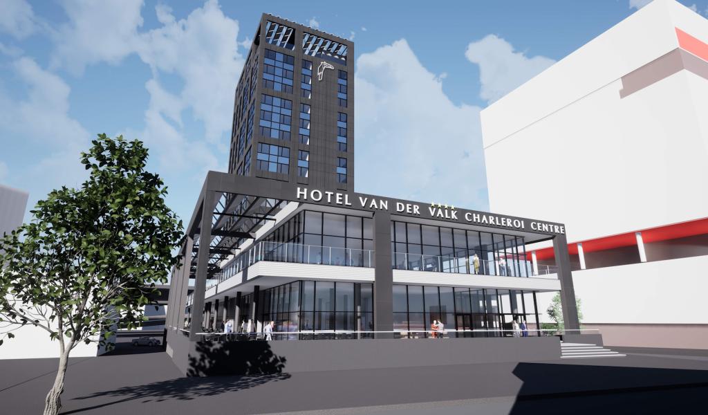 Le projet de nouvel hôtel carolo du groupe Van der Valk dans l'expectative