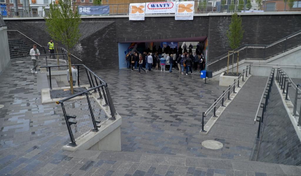 Farciennes: La nouvelle esplanade de la gare a été inaugurée