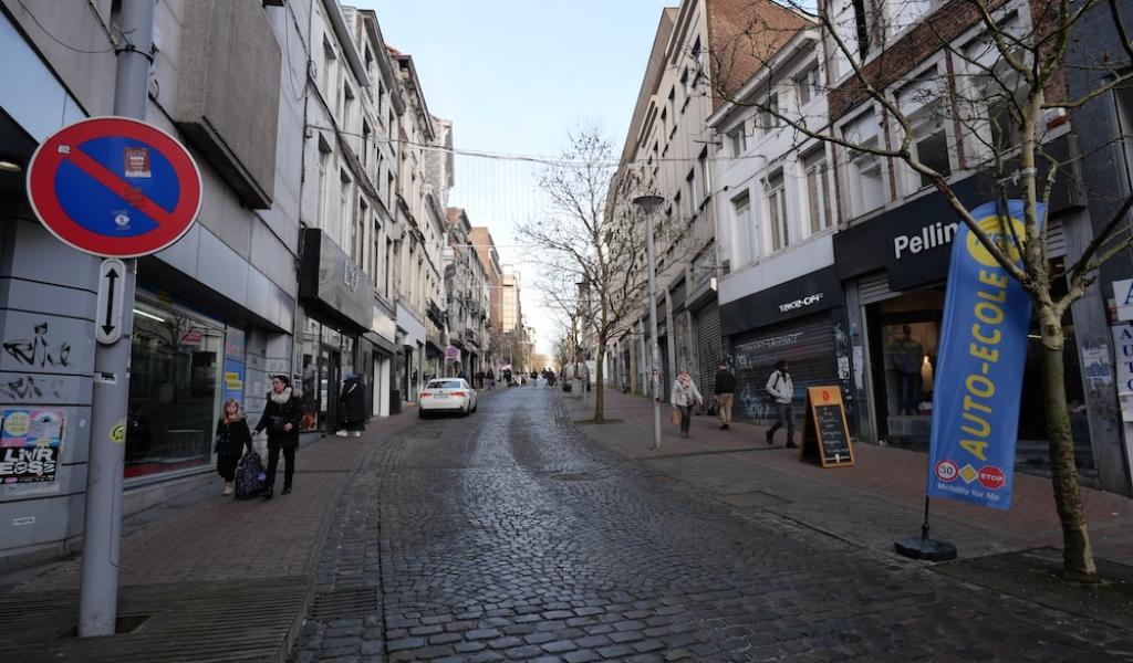 À Charleroi, le revenu cadastral commercial revu à la baisse dans plusieurs rues du centre